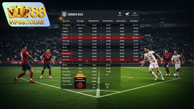 Kinh nghiệm đặt cược kèo phạt góc hôm nay từ chuyên gia