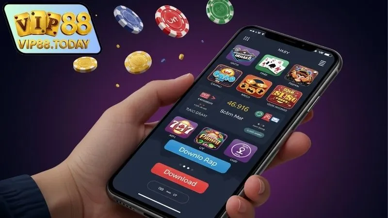 Hướng dẫn tải app Vip88 cho điện thoại